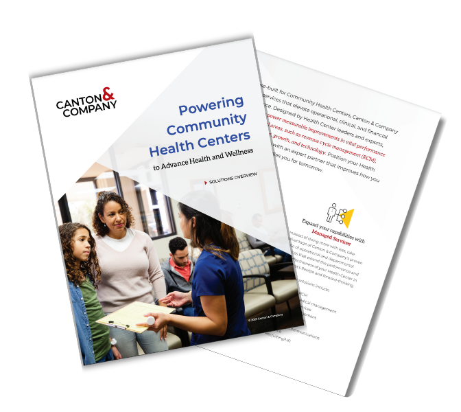 CHC brochure mockup